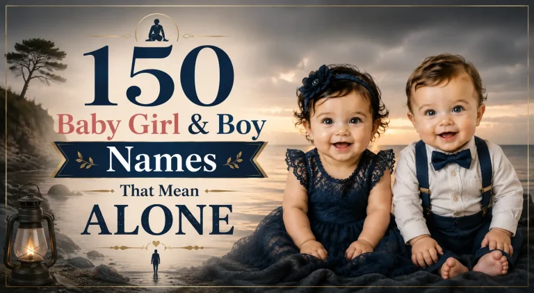 150 Baby Girl & Boy Names That Mean Alone or Lonely