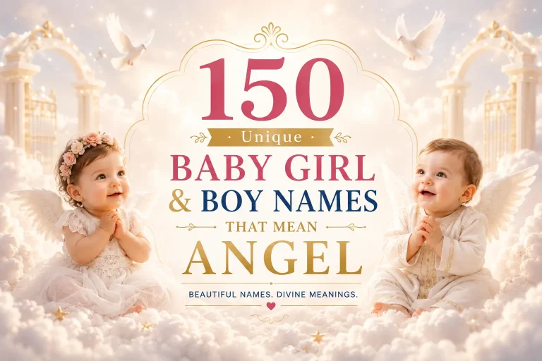 150 Unique Baby Girl & Boy Names That Mean Angel