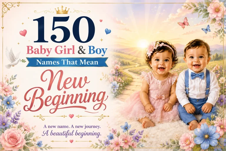 150 Unique Girl & Boy Names That Mean New Beginning