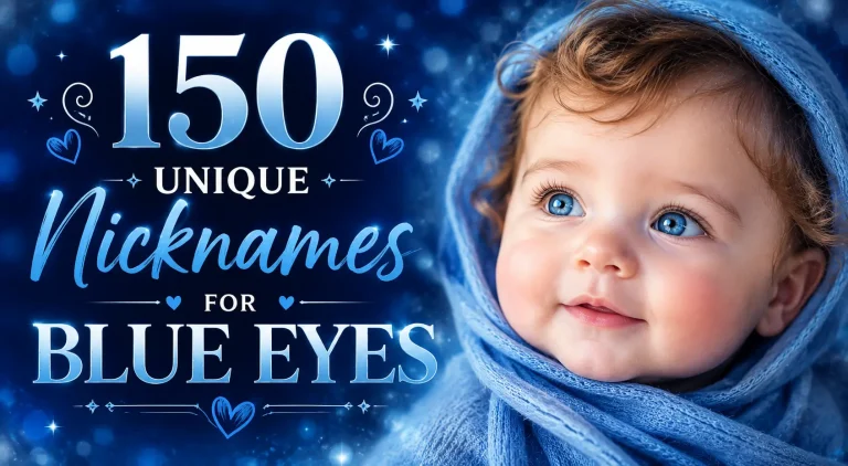 150 Unique Nicknames For Blue Eyes