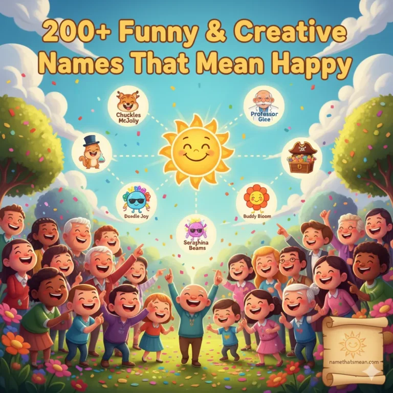 Names That Mean Happy