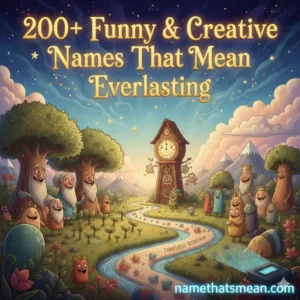 Names That Mean Everlasting