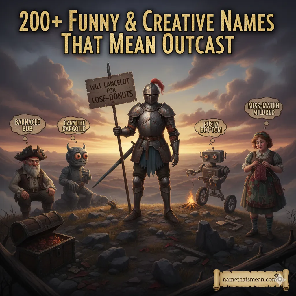 Names That Mean Outcast