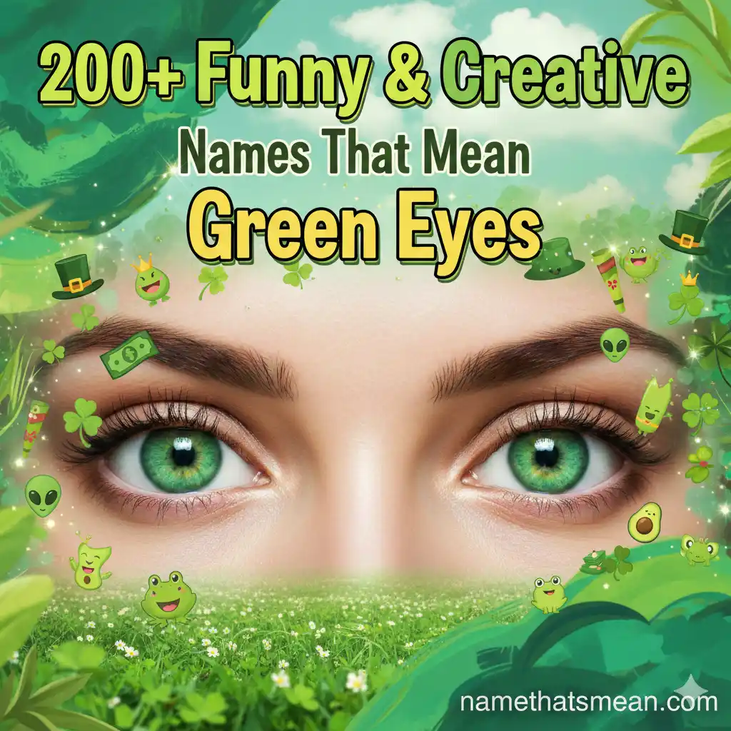 Names That Mean Green Eyes