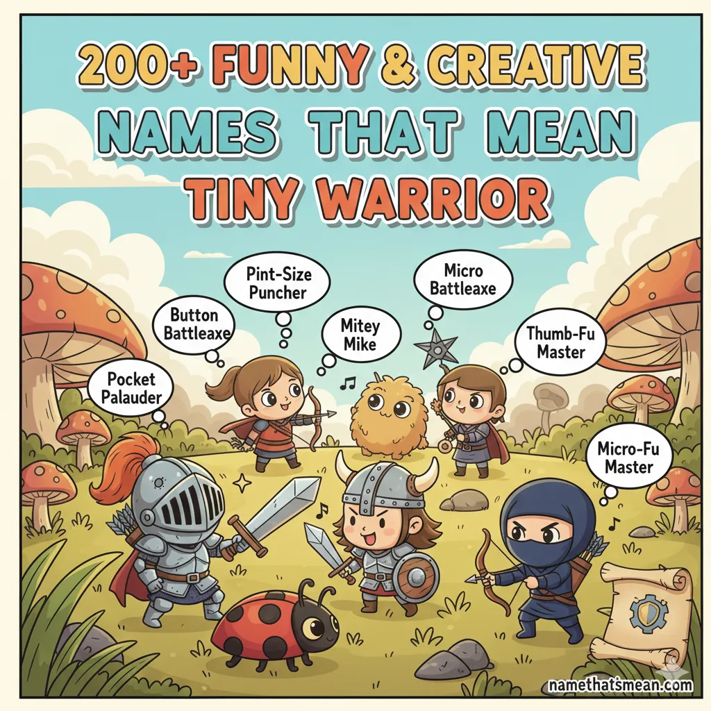 Names That Mean Tiny Warrior