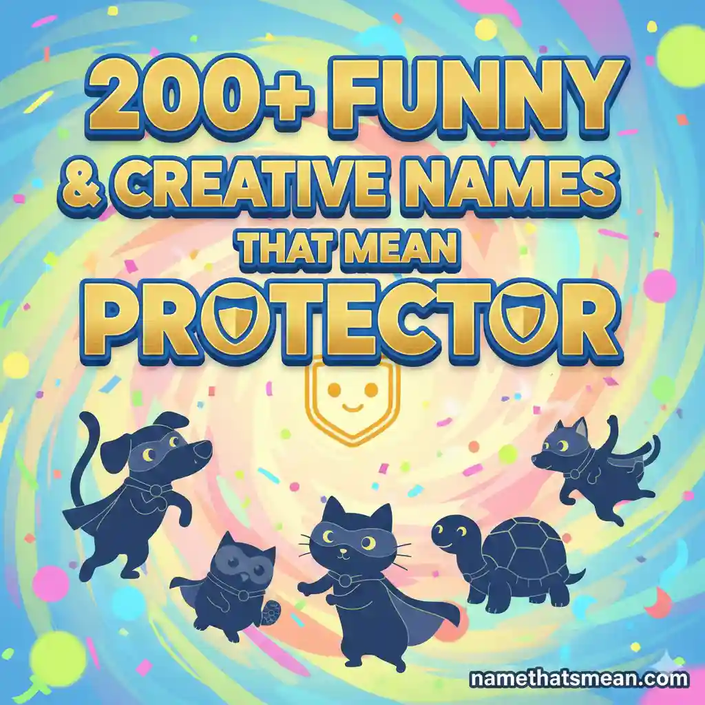 Names That Mean Protector