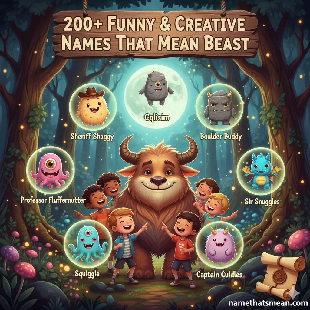 Names That Mean Beast