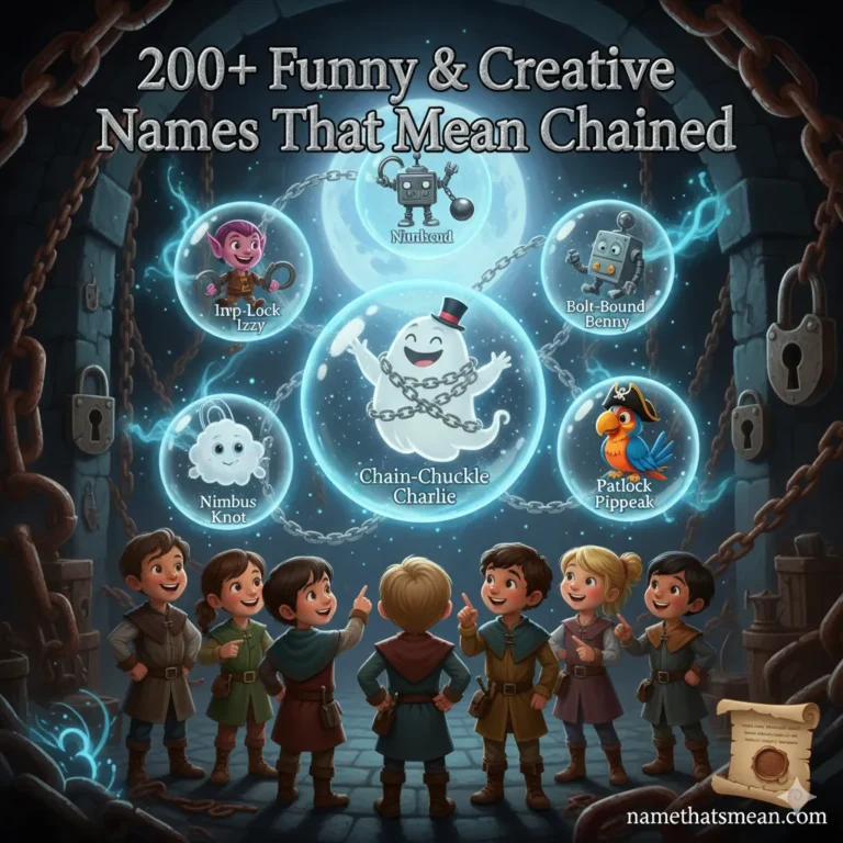 Names That Mean Chained