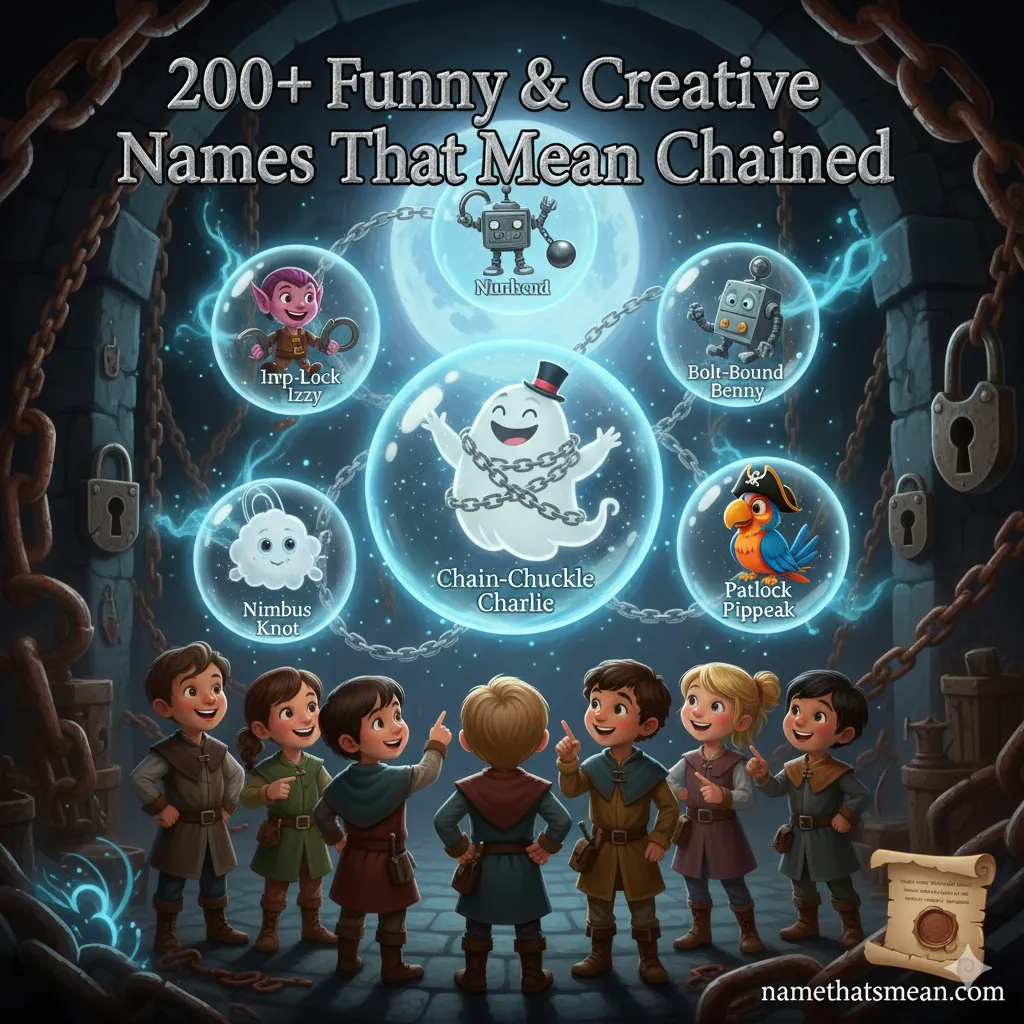 Names That Mean Chained