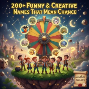 Names That Mean Chance