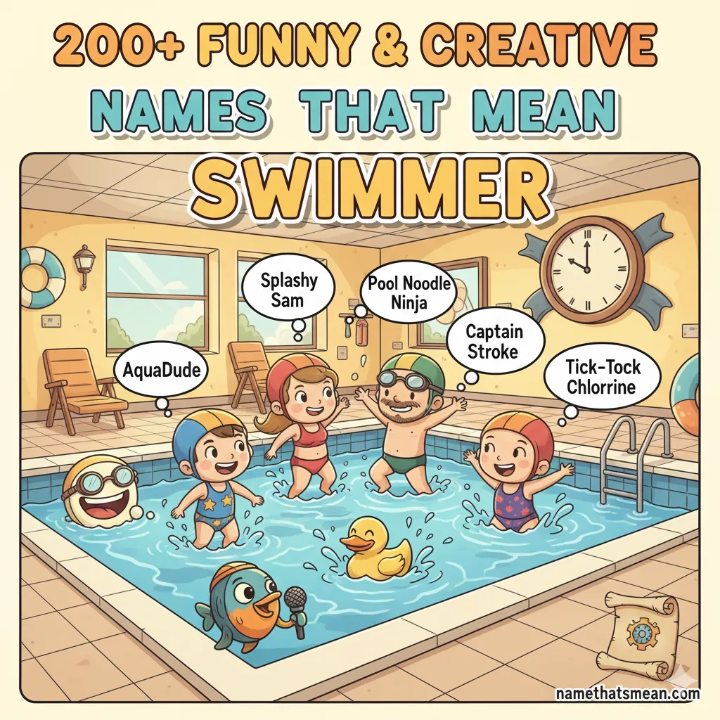 Names That Mean Swimmer
