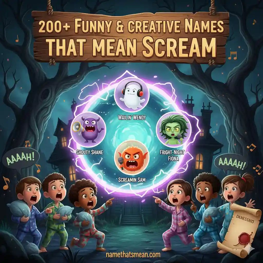 Names That Mean Scream