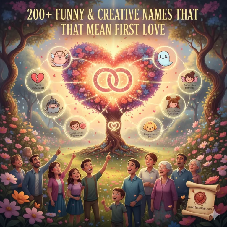 Names That Mean First Love