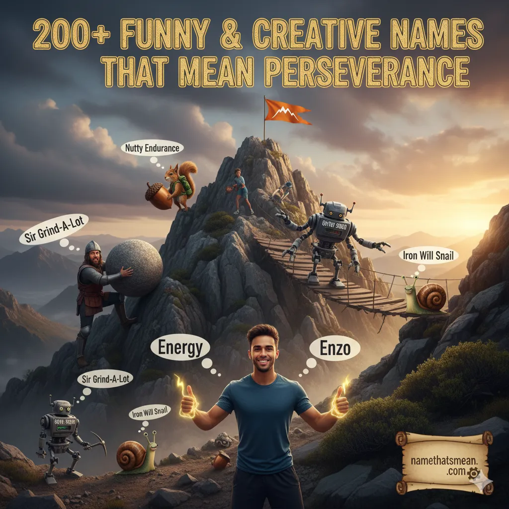 Names That Mean Perseverance