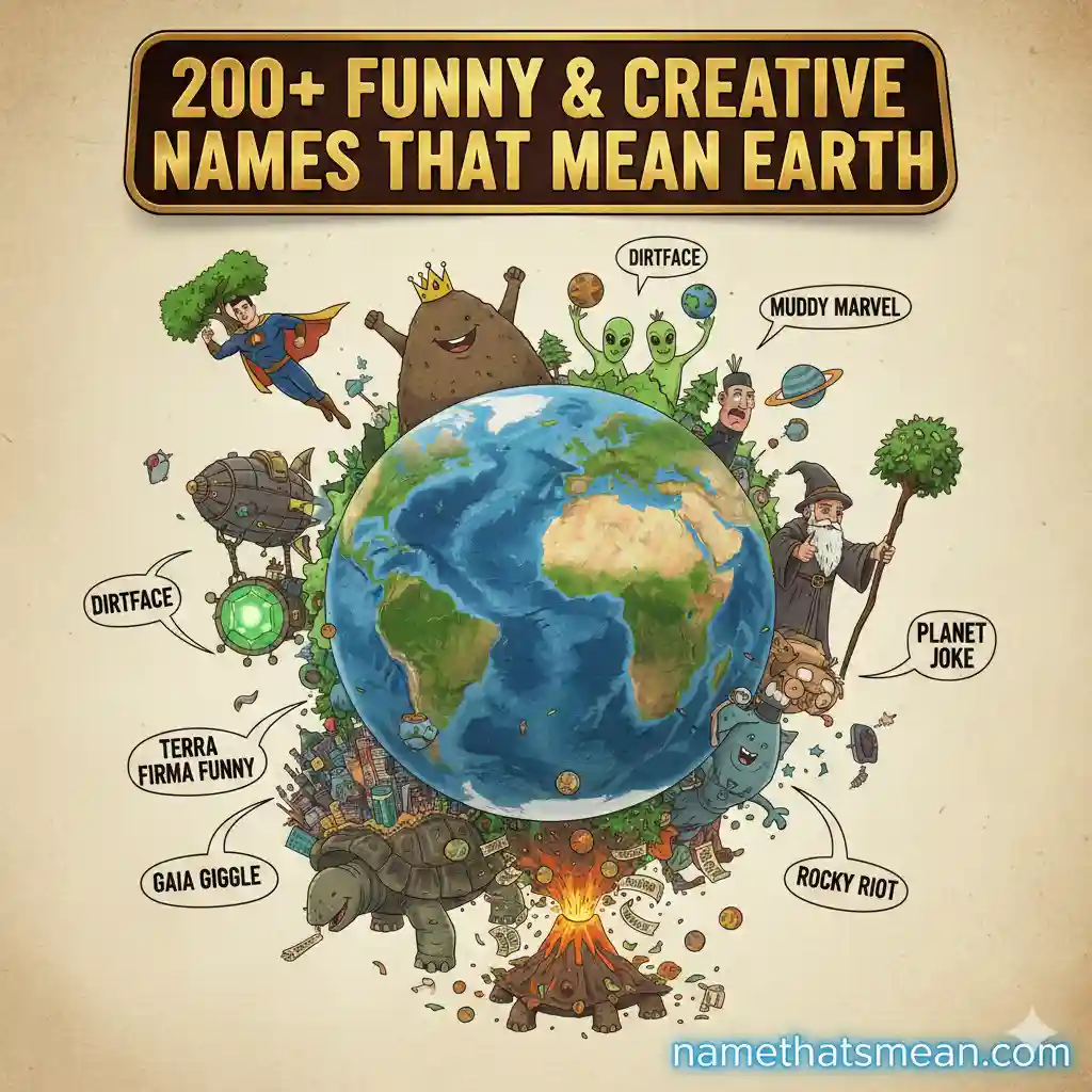 Names That Mean Earth