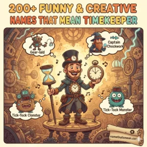 Names That Mean Timekeeper