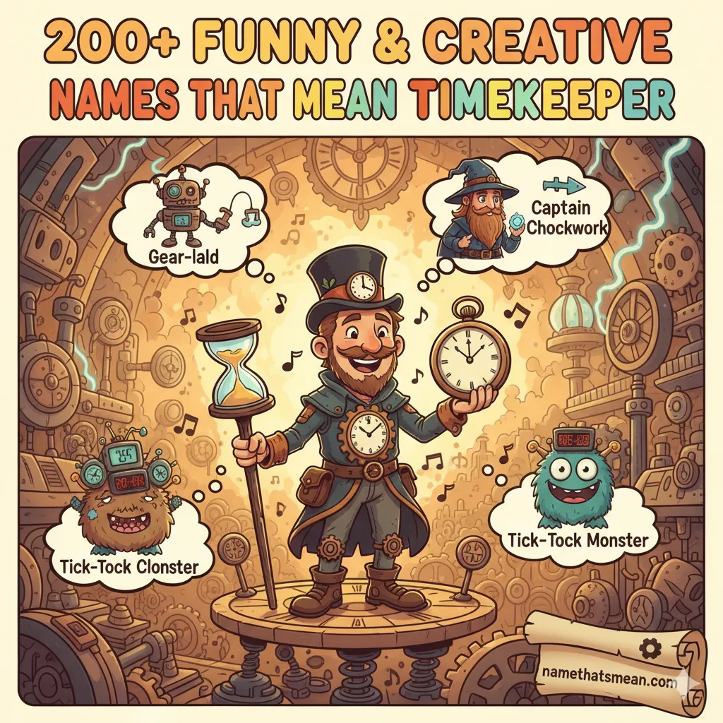 Names That Mean Timekeeper