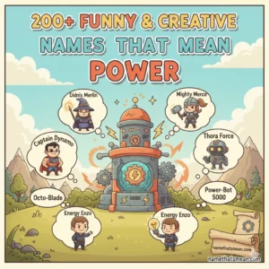 Names That Mean Power