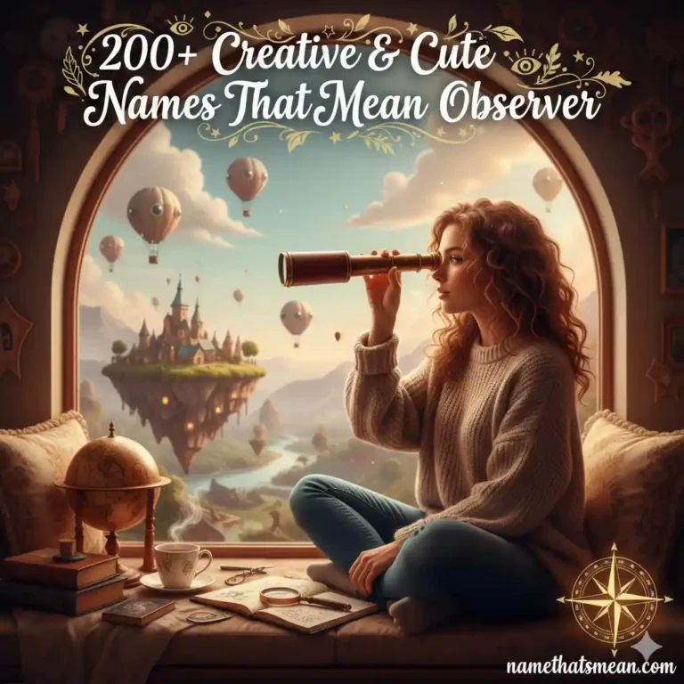 Names That Mean Observer