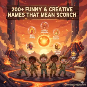 Names That Mean Scorch