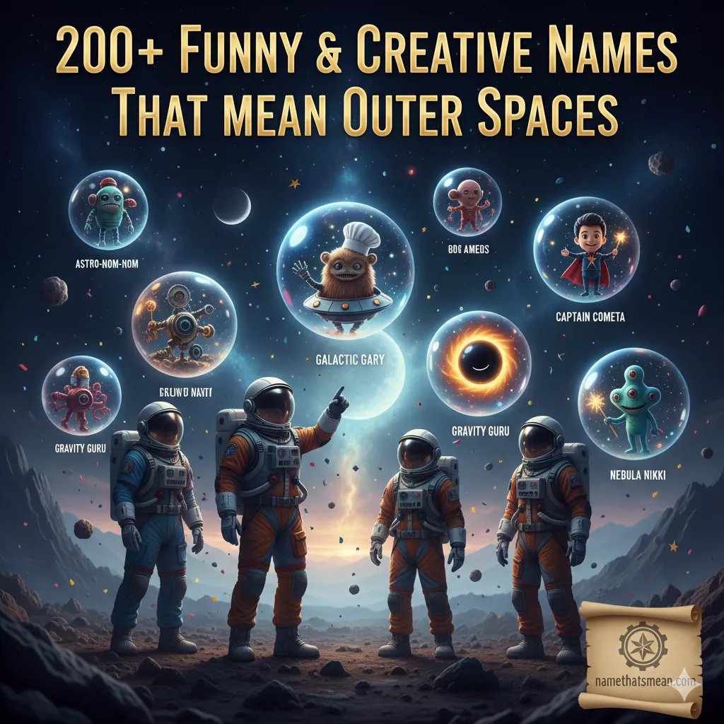 Names That Mean Outer Space