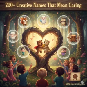 Names That Mean Caring