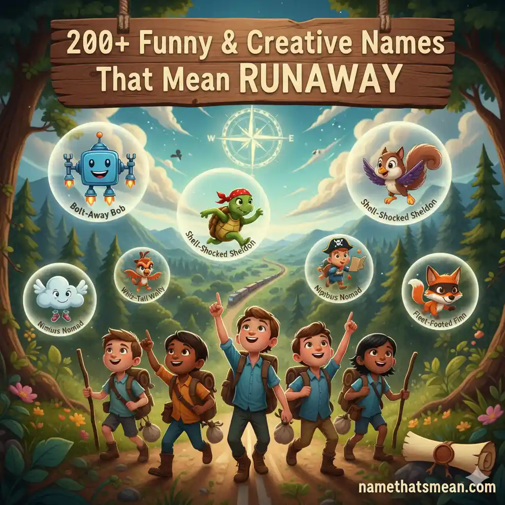 Names That Mean Runaway