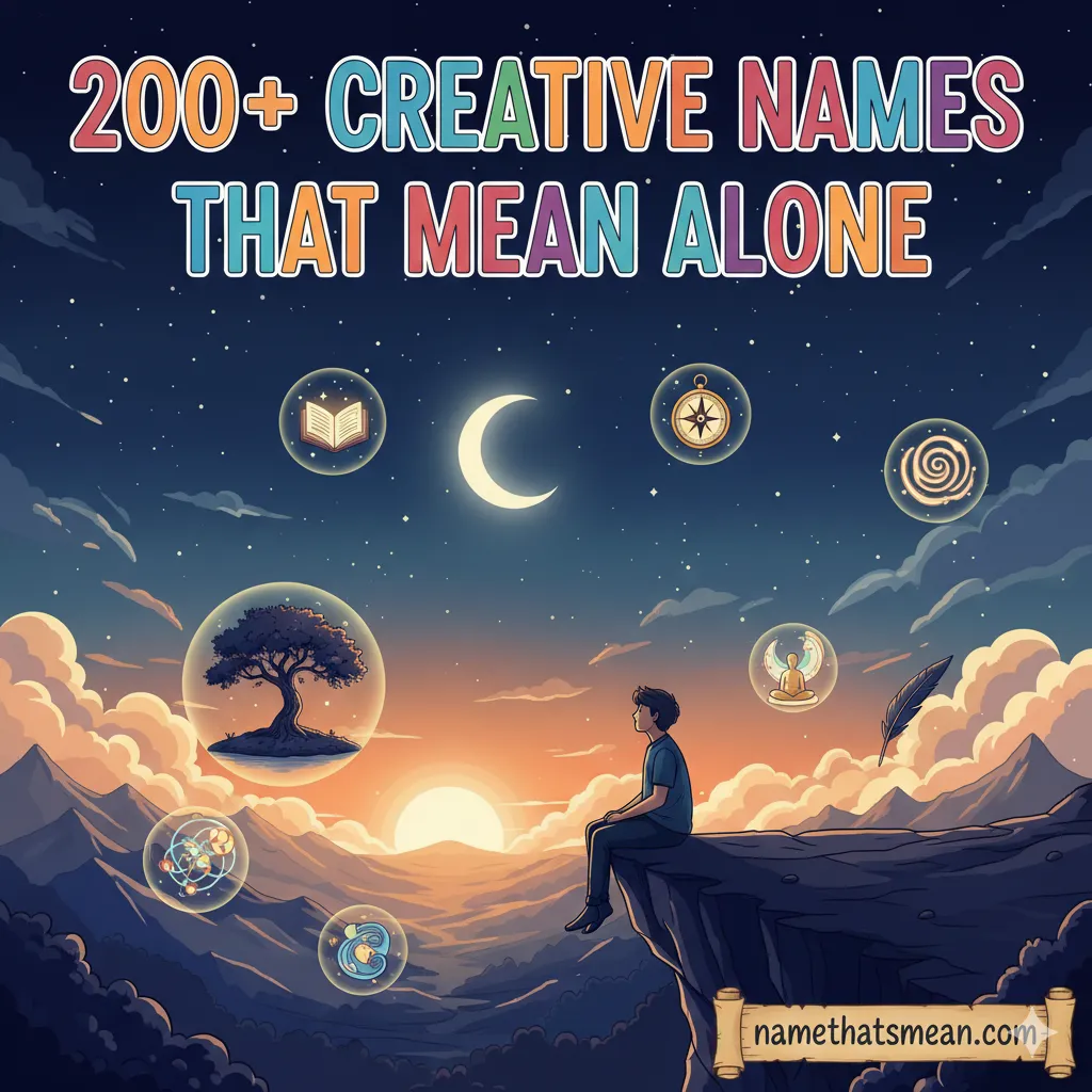 Names That Mean Alone