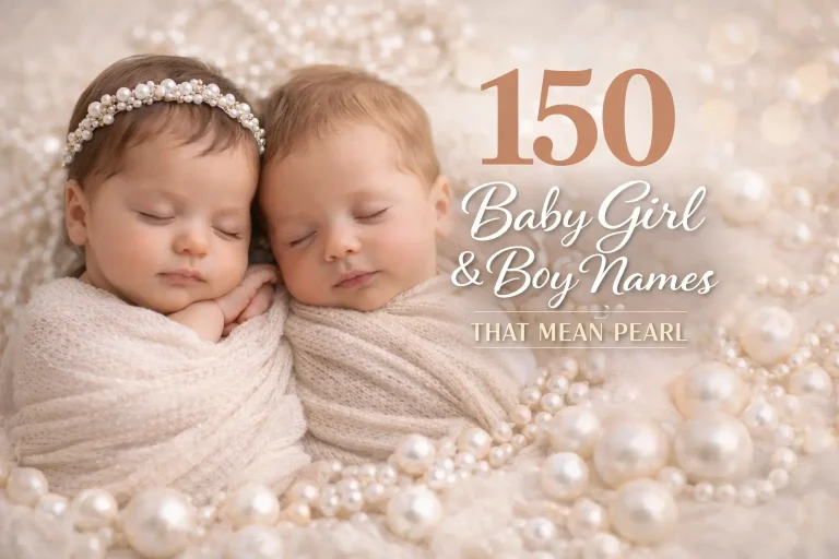 150 Baby Girl & Boy Names That Mean Pearl