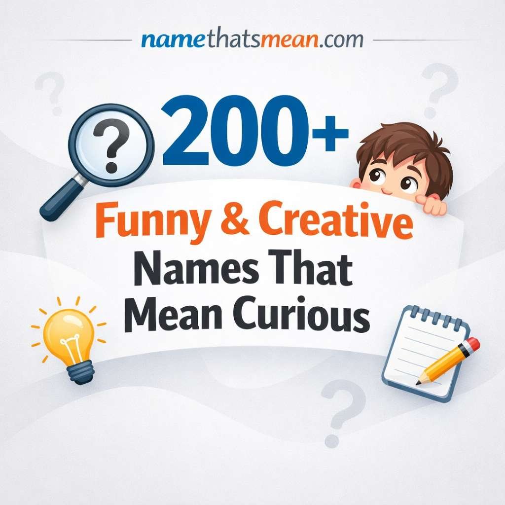 Names That Mean Curious