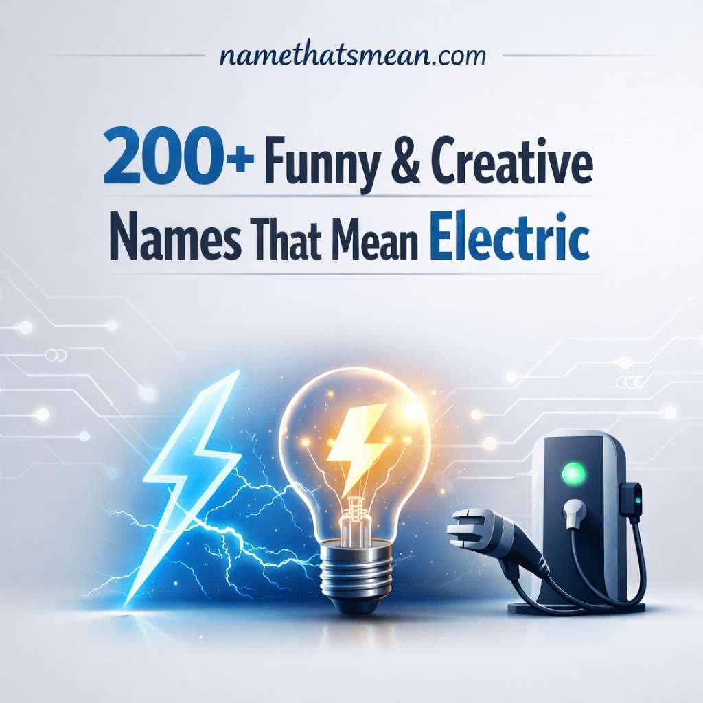 Names That Mean Electric