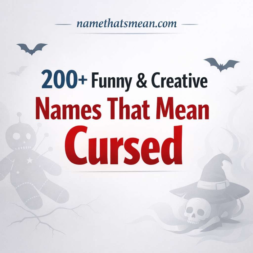 Names That Mean Cursed
