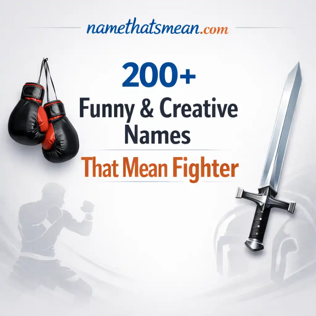 Names That Mean Fighter