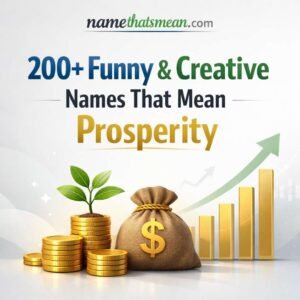 Names That Mean Prosperity