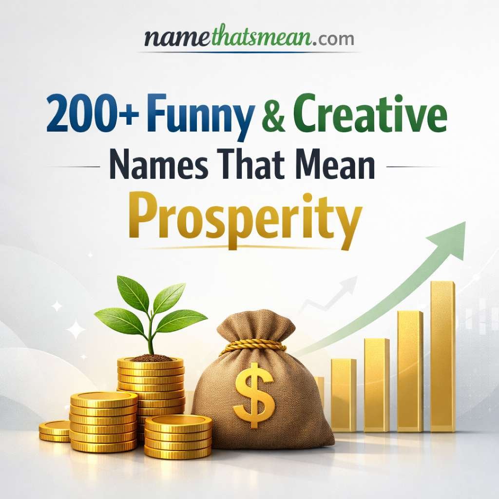 Names That Mean Prosperity