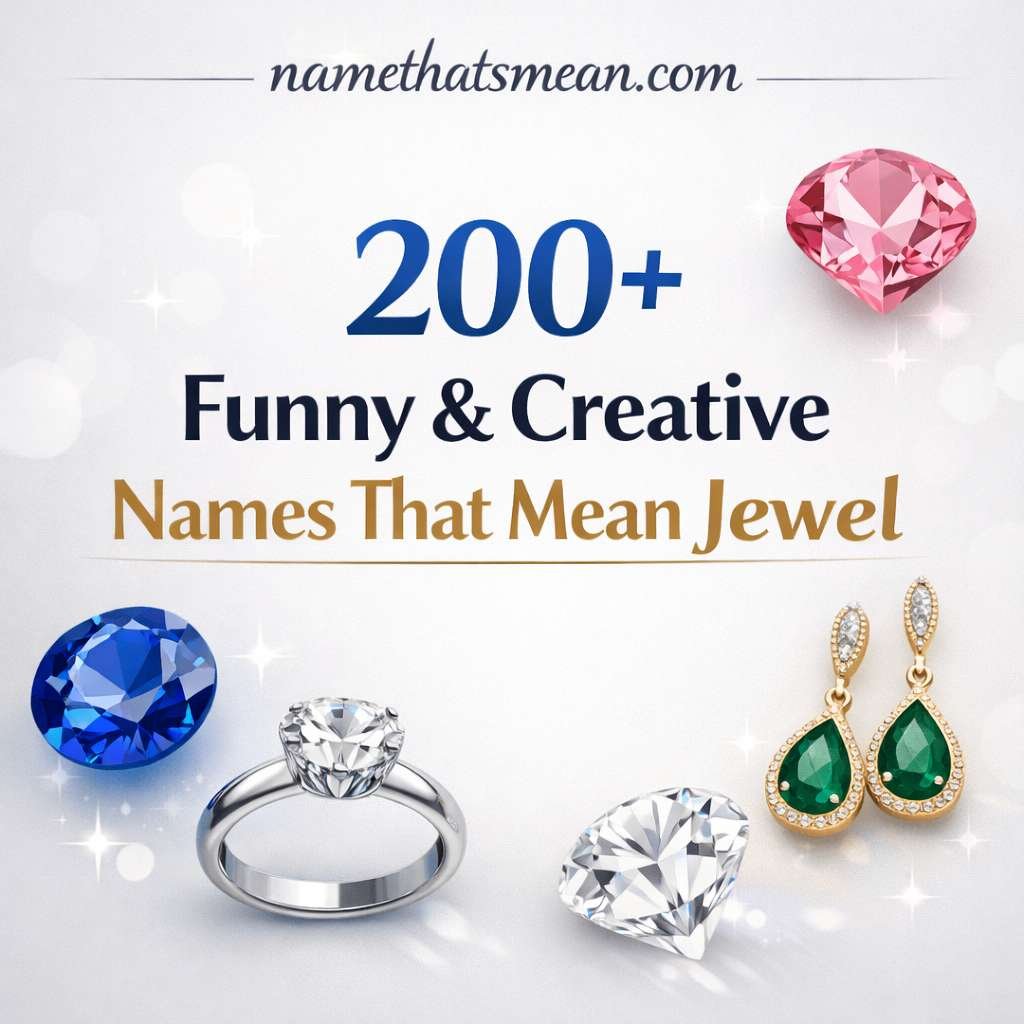 Names That Mean Jewel