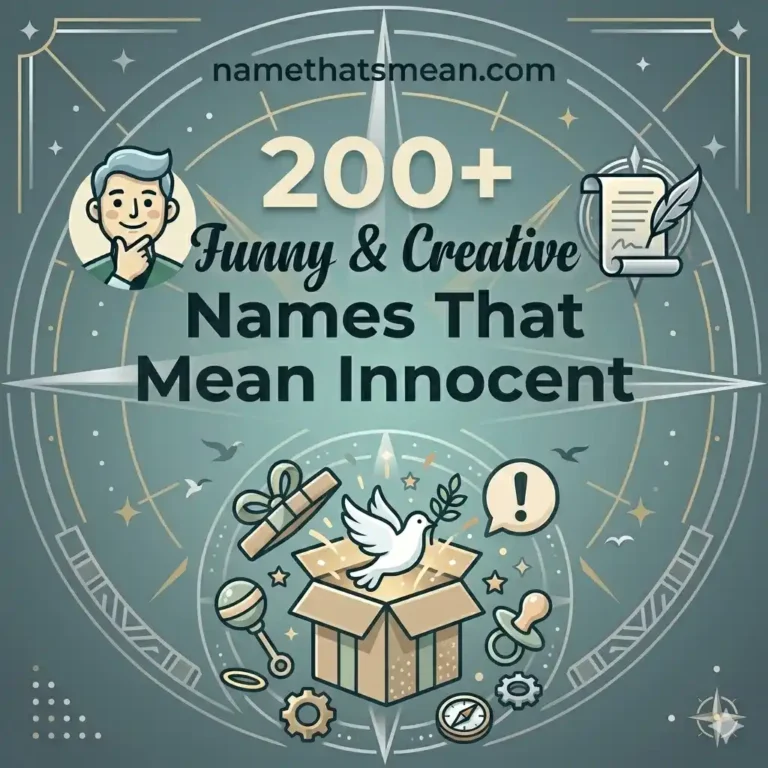 Names That Mean Innocent