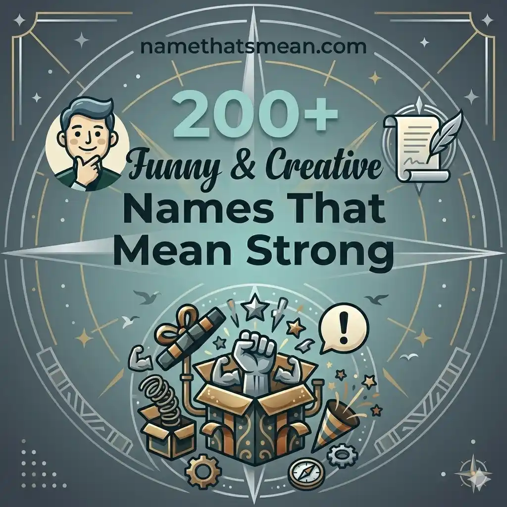 Names That Mean Strong