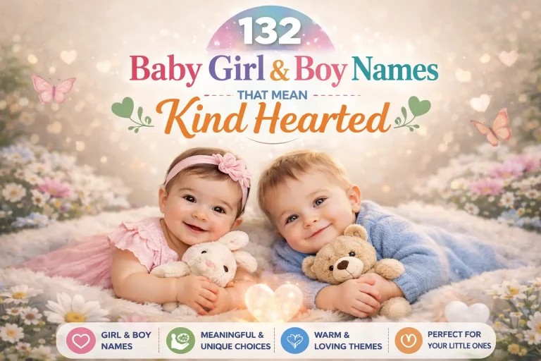 132 Baby Girl & Boy Names That Mean Kind Hearted