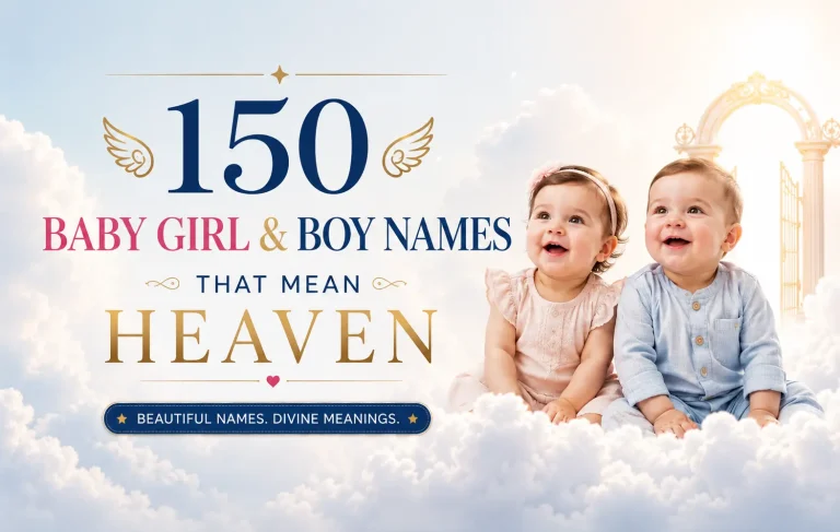 150 Baby Girl & Boy Names That Mean Heaven