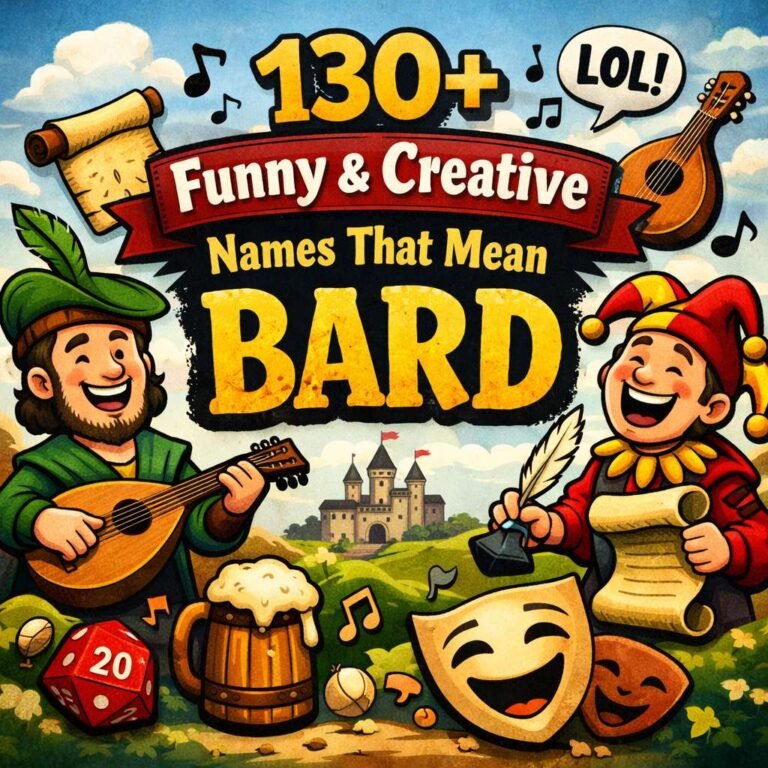 Names That Mean Bard