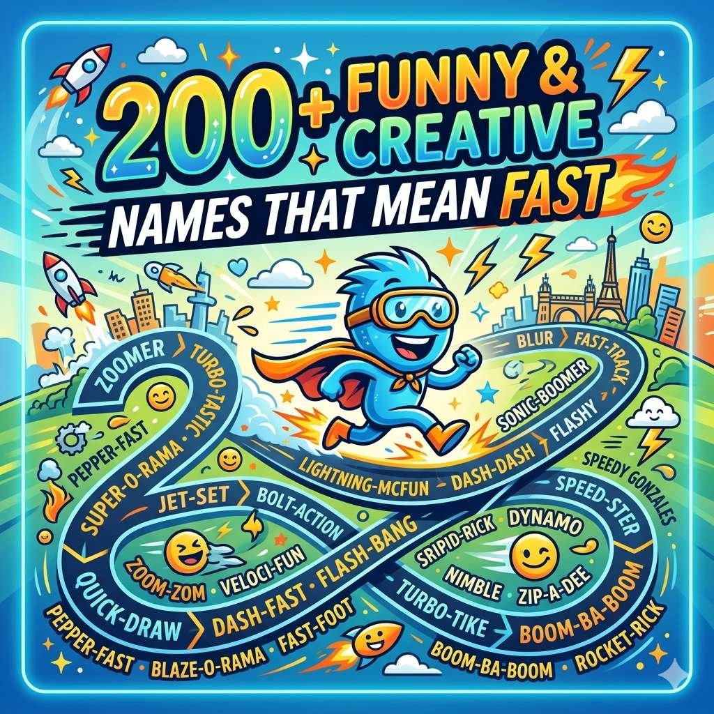 Names That Mean Fast