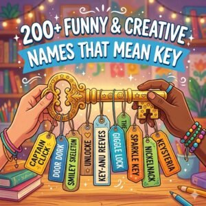 Names That Mean Key