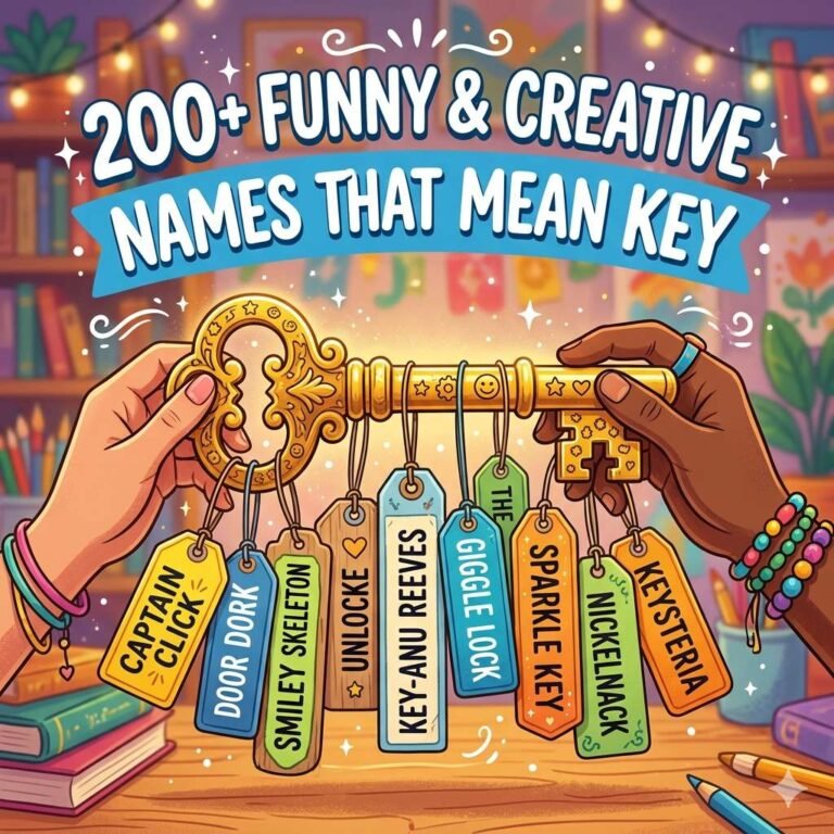 Names That Mean Key