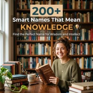 Names That Mean Knowledge