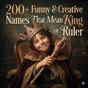 Names That Mean King or Ruler