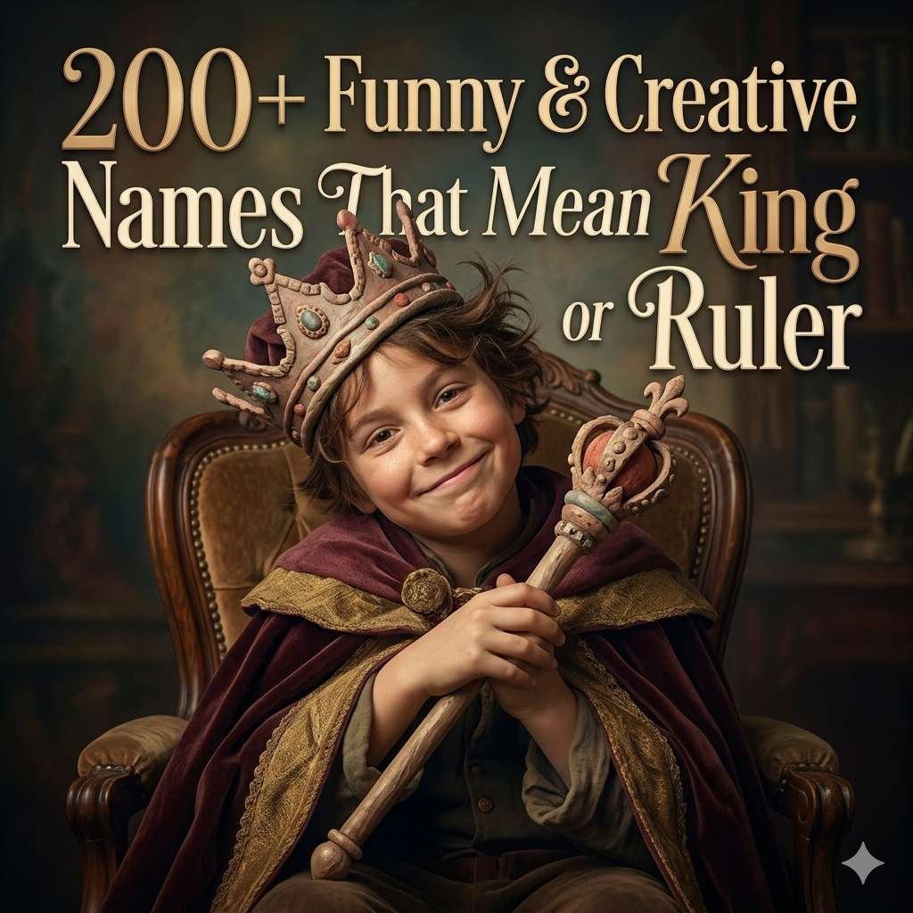 Names That Mean King or Ruler