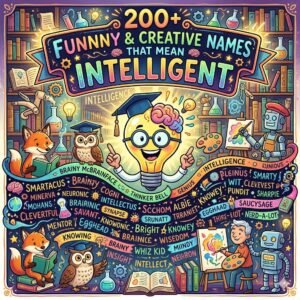 Names That Mean Intelligent