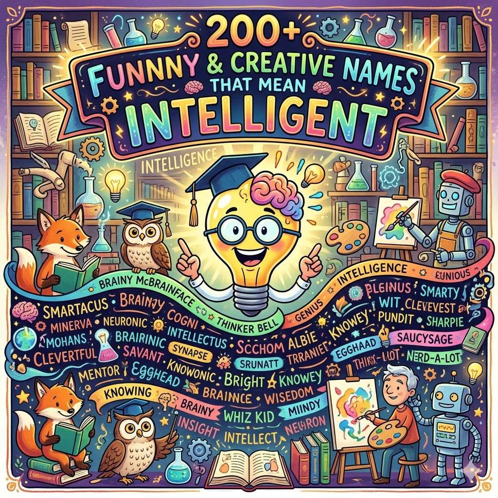 Names That Mean Intelligent