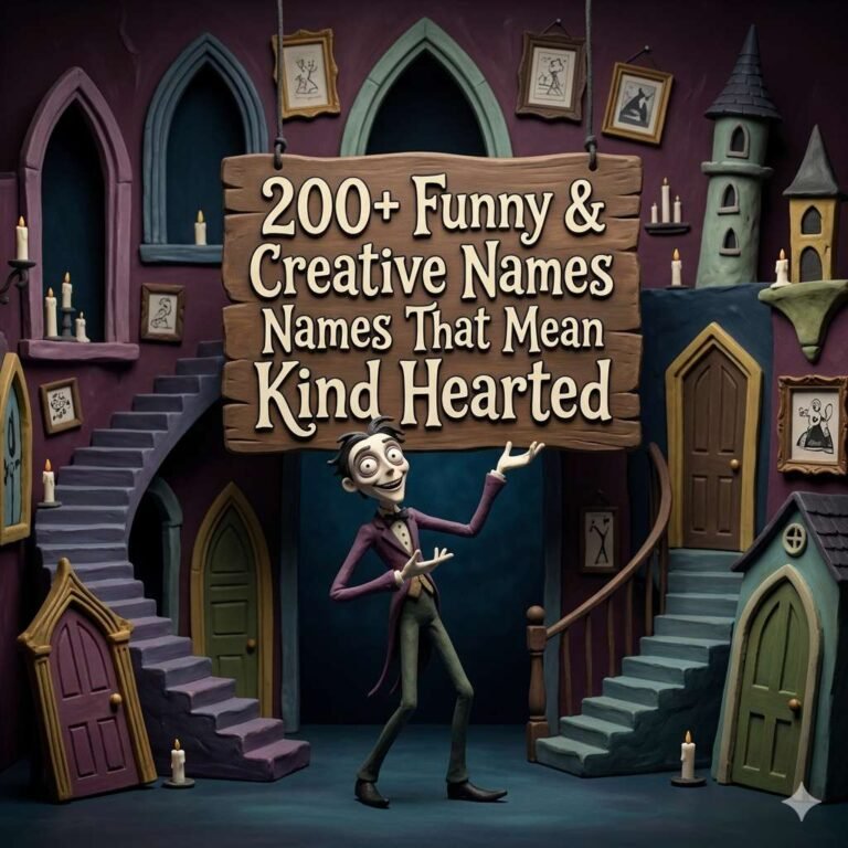 Names That Mean Kind Hearted